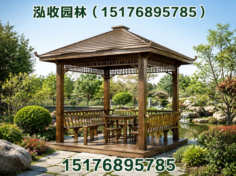 大庆防腐木展示图
